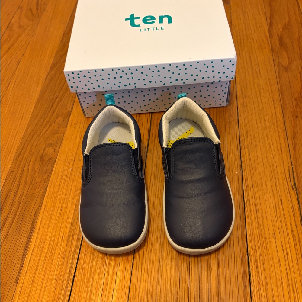 Ten Little Navy Kids Slip-On Shoes